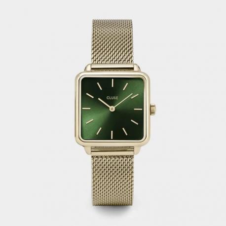 Cluse Montre Femme Tétragone Mesh.