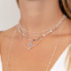 Doriane Bijoux Collier Rose des vents.