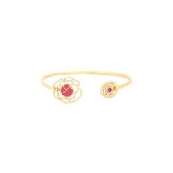 FRANCK HERVAL Bracelet Camélia.