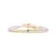 BELLE MAIS PAS QUE Bracelet The chic is green Ambre.