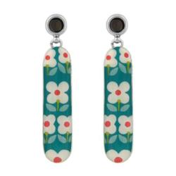 TARATATA bijoux Boucles d'oreilles Tweed.