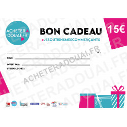 Bon cadeau 15€ - Ricochets