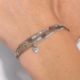 DORIANE Bijoux Bracelet Marron Cœur Love.