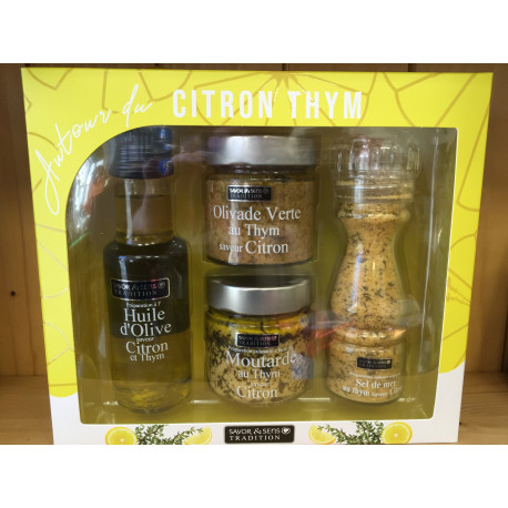 Coffret autour du Citron et Thym