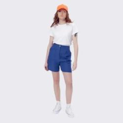 La Gentle Factory - Short Sofia en Lin Bleu
