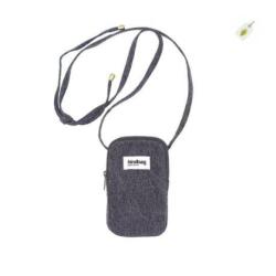 HINDBAG – Pochette Téléphone Bill Denim gris