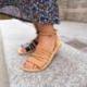 THELUTO - Sandales Athina Camel
