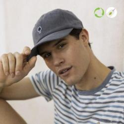Faguo - Casquette bleue en coton recyclé