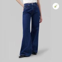 MUD JEANS - Jean Large Wyde Sara - Stone Indigo