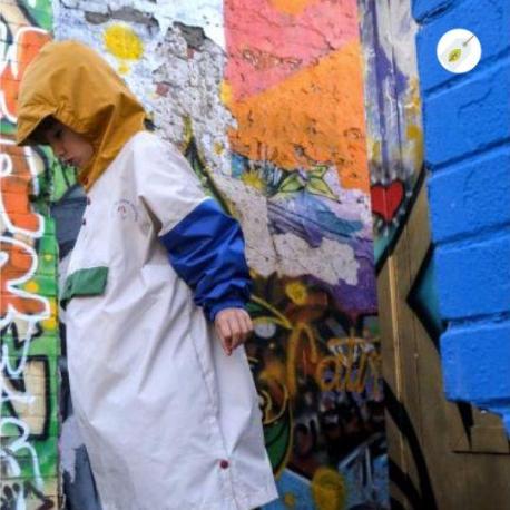 Poule Party - Ponchos de pluie Old School 1/3ans