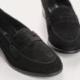 REQINS - Mocassins Joya en Cuir Velours - Nuit