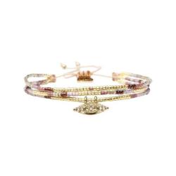 BELLE MAIS PAS QUE Bracelet Chocolate Cookie.