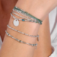 DORIANE Bijoux Bracelet Pastille Rock.