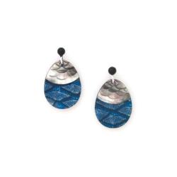 NATURE bijoux Boucles d'oreilles Corfou.