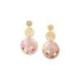 FRANCK HERVAL Boucles d’oreilles Fauve.