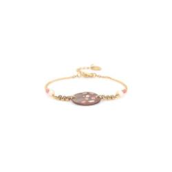 FRANCK HERVAL Bracelet Fauve.
