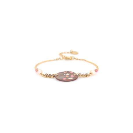 FRANCK HERVAL Bracelet Fauve.