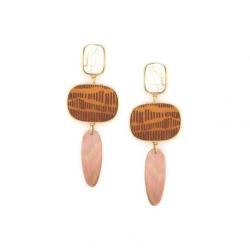 NATURE bijoux Boucles d'oreilles Alhambra.