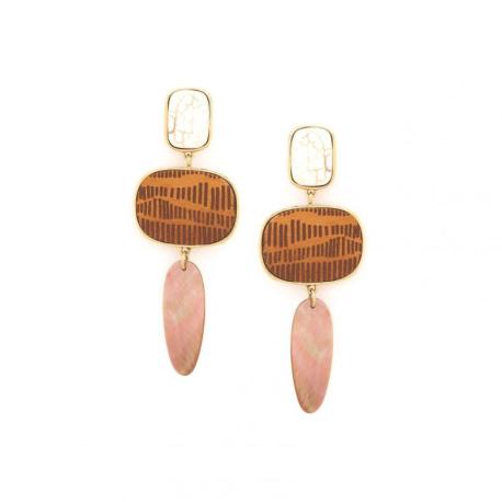 NATURE bijoux Boucles d'oreilles Alhambra.