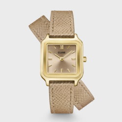 Cluse Montre Femme Gracieuse Petite Double tours.