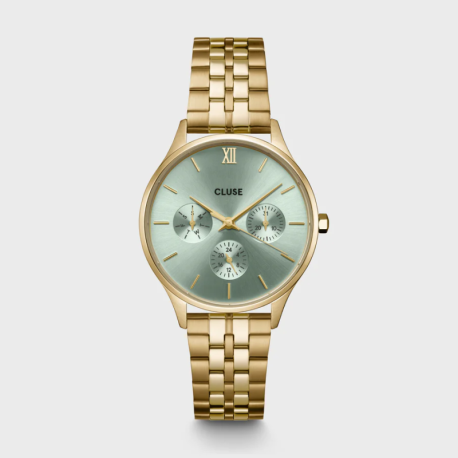 Cluse Montre Femme Minuit multifonctions.