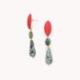 NATURE bijoux Boucles d'oreilles Khalanga.