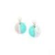 NATURE bijoux Boucles d'oreilles Lagune.