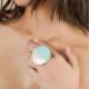 NATURE bijoux Bague Lagune.