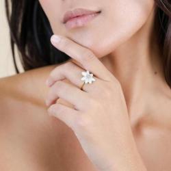 FRANCK HERVAL Bague Marguerite.