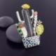 TARATATA bijoux Broche Cactus.