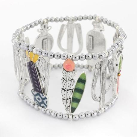 TARATATA bijoux Bracelet Cactus.