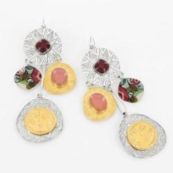 TARATATA bijoux Dormeuses Soleil.