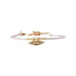 BELLE MAIS PAS QUE Bracelet Jaipur Céleste.