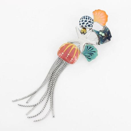 TARATATA bijoux Broche Abysses.