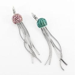 TARATATA bijoux Dormeuses Abysses.
