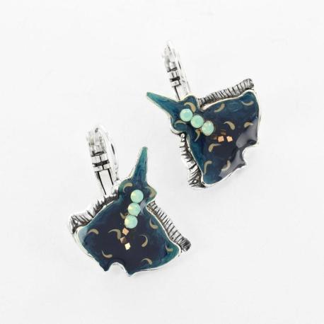 TARATATA bijoux Dormeuses Abysses.