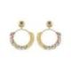 BELLE MAIS PAS QUE Boucles d’oreilles Secret Garden.