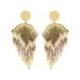 BELLE MAIS PAS QUE Boucles d’oreilles Secret Garden.