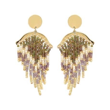 BELLE MAIS PAS QUE Boucles d’oreilles Secret Garden.