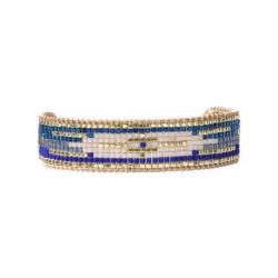 BELLE MAIS PAS QUE Bracelet Electric Blue.