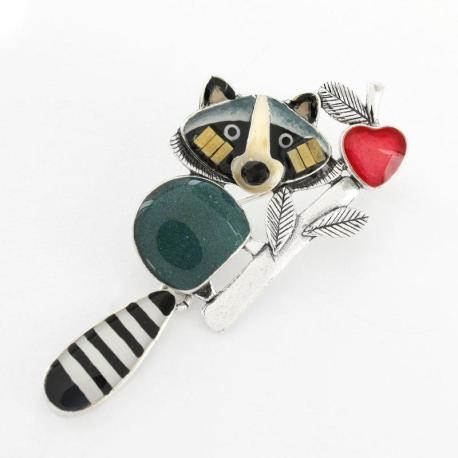 TARATATA bijoux Broche Taraboum Raton Lover.