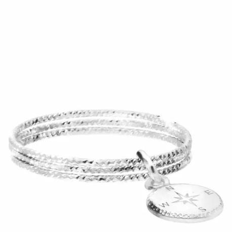 DORIANE Bague Rose des vents.
