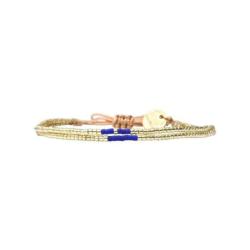 BELLE MAIS PAS QUE Bracelet Electric Blue.