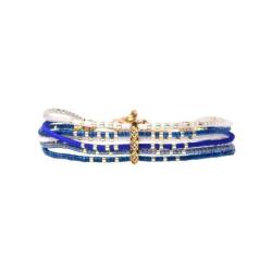 BELLE MAIS PAS QUE Bracelet Electric Blue.