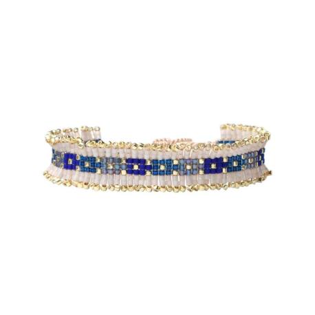 BELLE MAIS PAS QUE Bracelet Electric Blue.