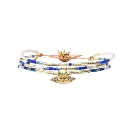 BELLE MAIS PAS QUE Bracelet Electric Blue.
