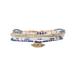 BELLE MAIS PAS QUE Bracelet Electric Blue.