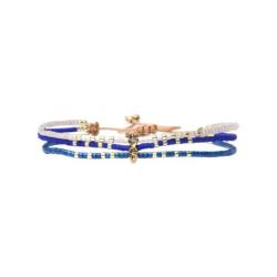 BELLE MAIS PAS QUE Bracelet Electric Blue.