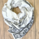 SO FAMILY Foulard Tigre Blanc.
