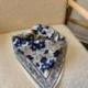 SO FAMILY Foulard Lurex Bleu.